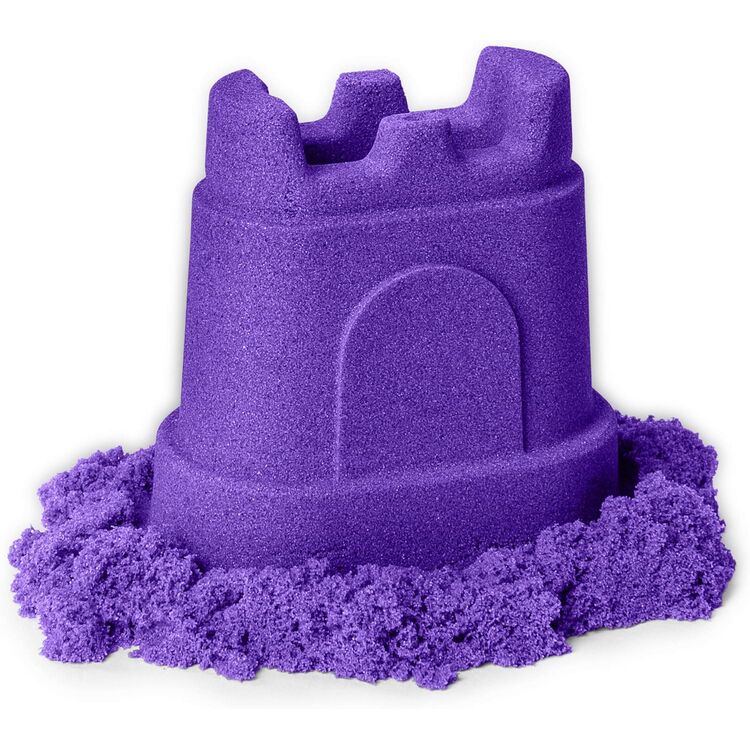 Product Κινητική Άμμος Spin Master Kinetic Sand - Purple Sand Castle Single Container (20128038-20119387) image