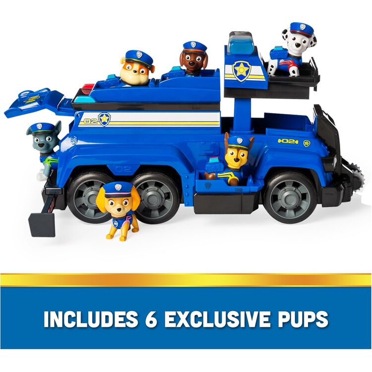 Product Spin Master Paw Patrol: Chase - Team Cruiser Vehicle (6070119) image