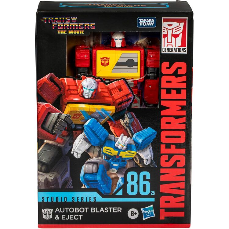 Product Φιγούρα Δράσης Hasbro Transformers: Generations Studio Series Voyager - Autobot Blaster & Eject Action Figure (F9654) image
