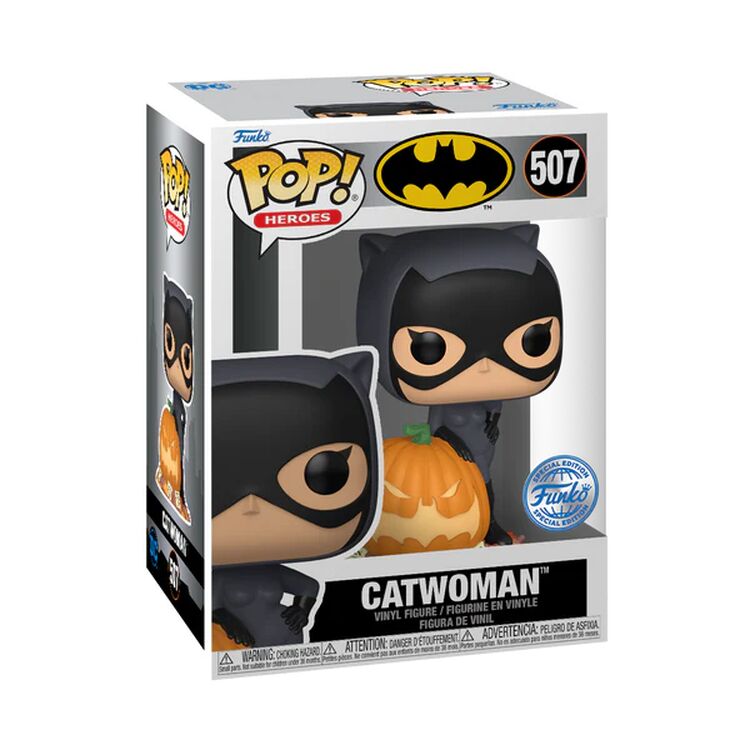 Product Funko Pop! Heroes DC: Batman Catwoman with Pumpkin (Special Edition) image