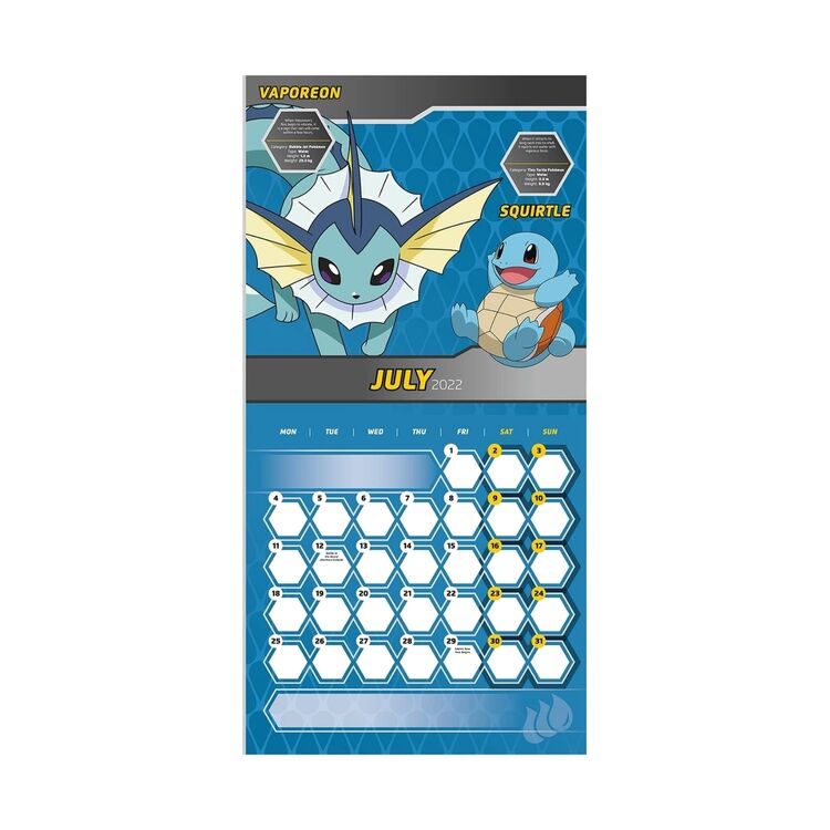 Product Ημερολόγιο Pokemon Square image