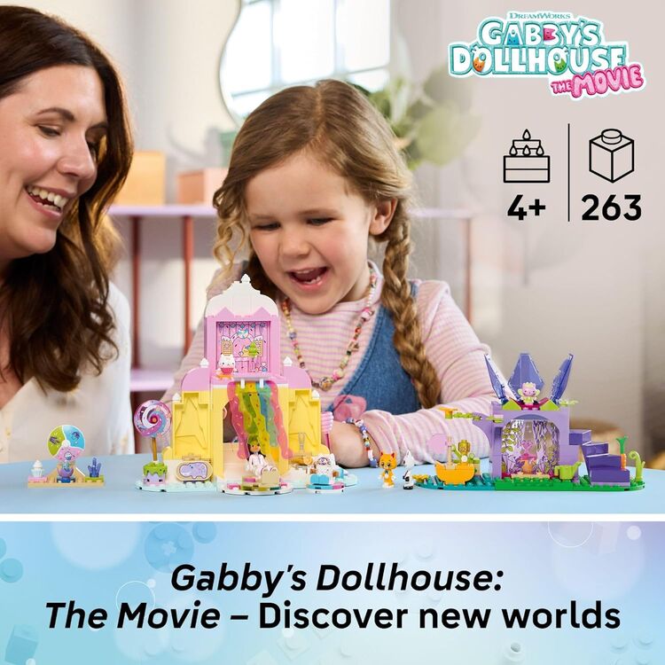Product LEGO® Gabby’s Dollhouse: Sweet Treat Mountain & Kitty Garden (11205) image
