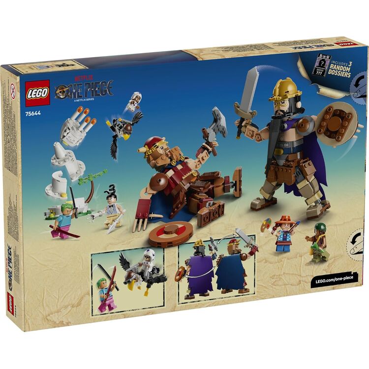 Product LEGO® One Piece: Dorry vs. Brogy – Giants of Little Garden (75644) image