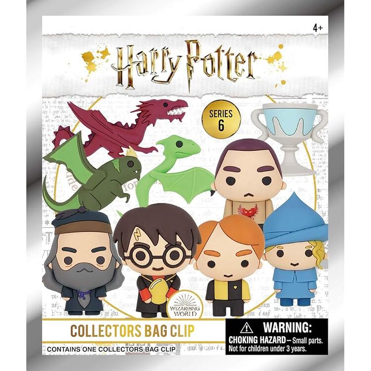 Product Monogram: Harry Potter (Series6) (BlindBag/Random) 3D Foam Bag Clips Figures (1pc) image