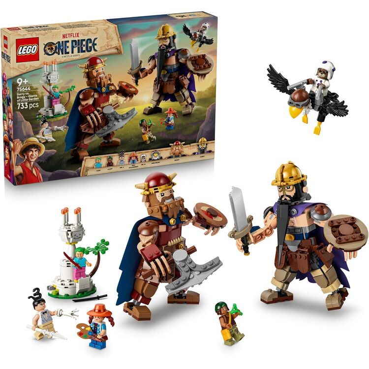 Product LEGO® One Piece: Dorry vs. Brogy – Giants of Little Garden (75644) image