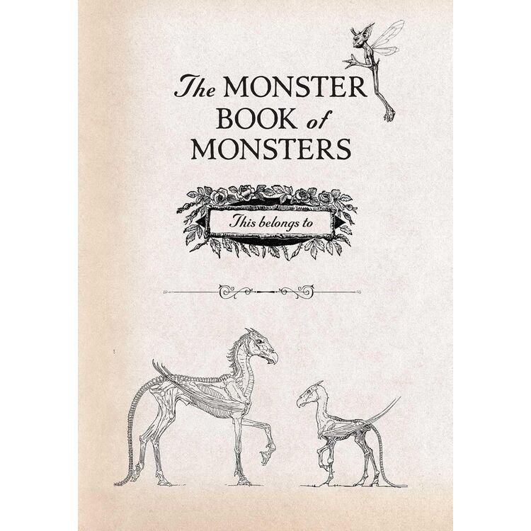 Product Harry Potter: Monster Book of Monsters Plush Journal Limited Editio image