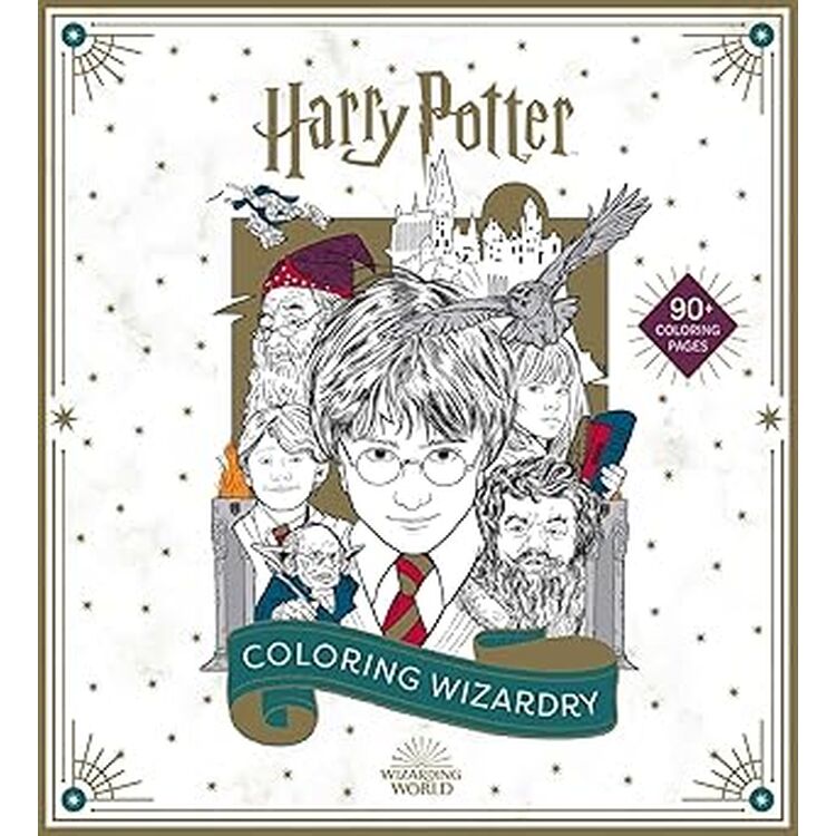 Product Βιβλίο Ζωγραφικής Harry Potter Coloring Wizardy image