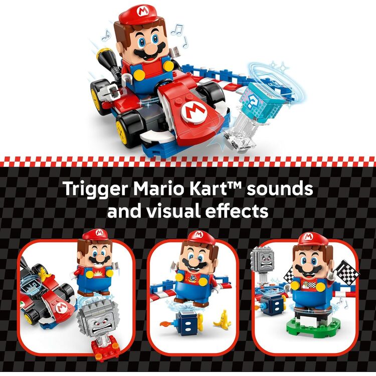 Product LEGO® Super Mario™: Mario Kart™ – Interactive LEGO® Mario™ & Standard Kart (72043) image
