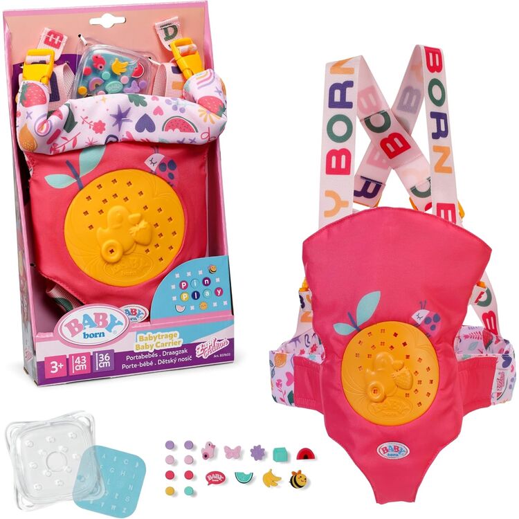 Product Zapf Creation Baby Born: Pinplay - Baby Carrier (837603) image