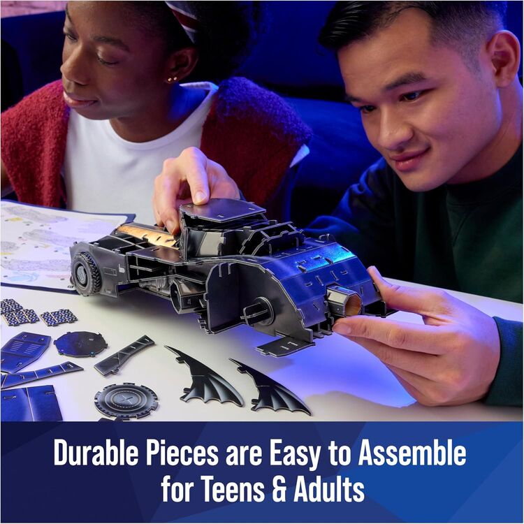Product Παζλ Spin Master 4D Build DC: Batman - Batmobile 3D Puzzle Model Kit (6070178) image