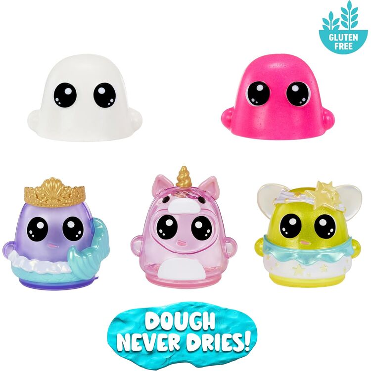 Product Πλαστελίνη MGA Dohkins: Fantasy Pack - Mermaid / Unicorn / Fairy Set (123033) image