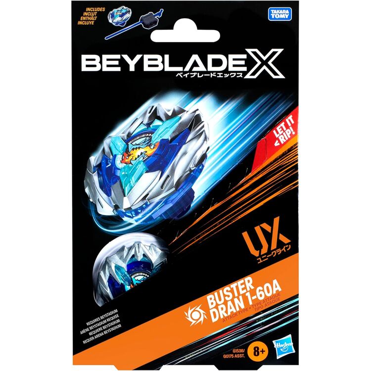 Product Hasbro Bey Blade X: Starter Pack Top - Buster Dran (G1536) image