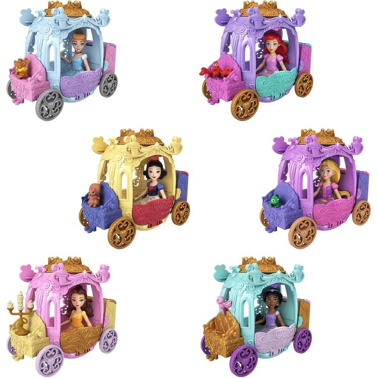 Product Mattel Disney Princess: Carriage Reveal - Mini Dolls (Random) (JLH89) image