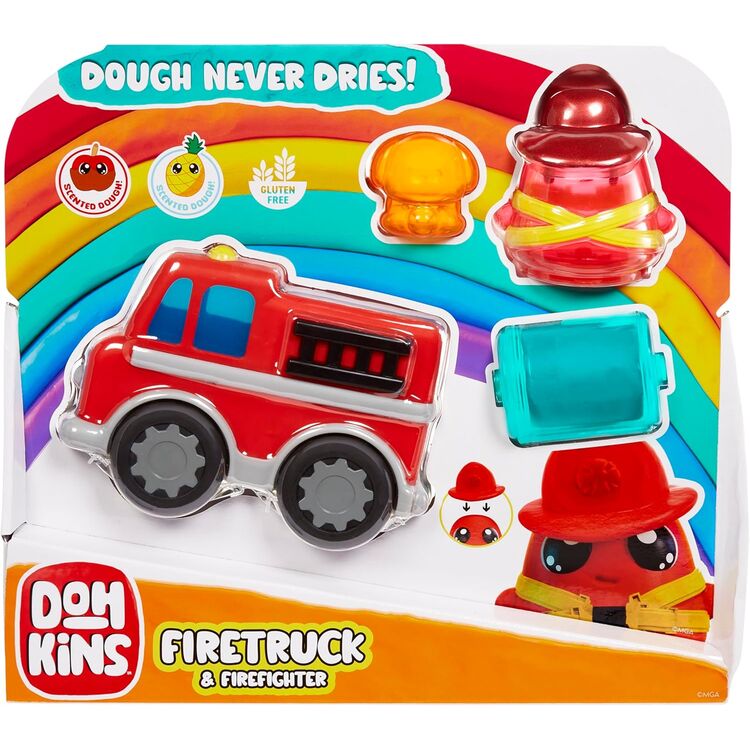 Product Πλαστελίνη MGA Dohkins - Firetruck & Firefighter Playset (123064) image
