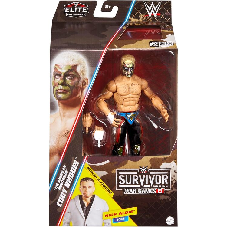 Product Φιγούρα Δράσης Mattel WWE® Elite Collection: Survivor Series® War Games - 'The American Nightmare' Cody Rhodes Action Figure (JCJ59) image