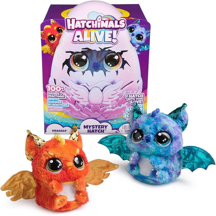 Product Λούτρινο Spin Master Hatchimals: Alive Mystery Hatch - Draggle (6069282) image