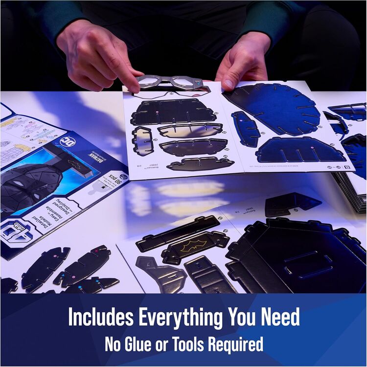 Product Παζλ Spin Master 4D Build DC: Batman - Mask 3D Puzzle Model Kit (6070176) image