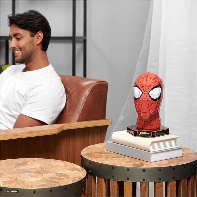 Product Παζλ Spin Master Marvel: 4D Build - Spider-Man 3D Cardstock Puzzle Model Kit (6069842) image