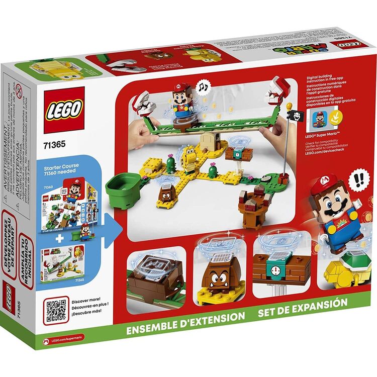 Product LEGO® Super Mario™: Piranha Plant Power Slide Expansion Set (71365) image