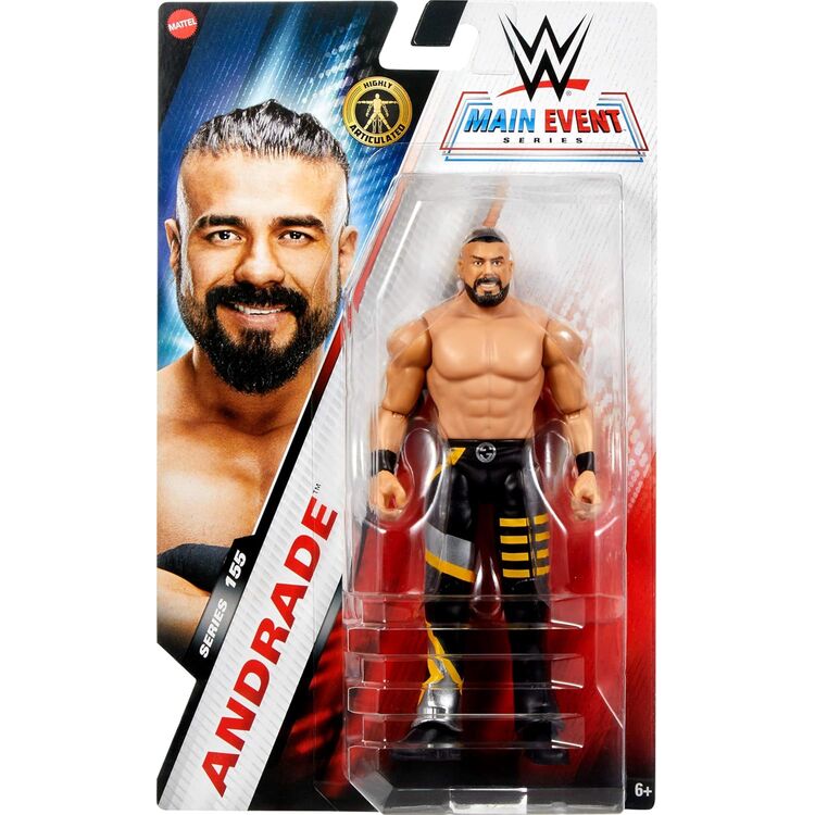 Product Φιγούρα Δράσης Mattel WWE®: Main Event Series - Andrade Action Figure (JCV49) image