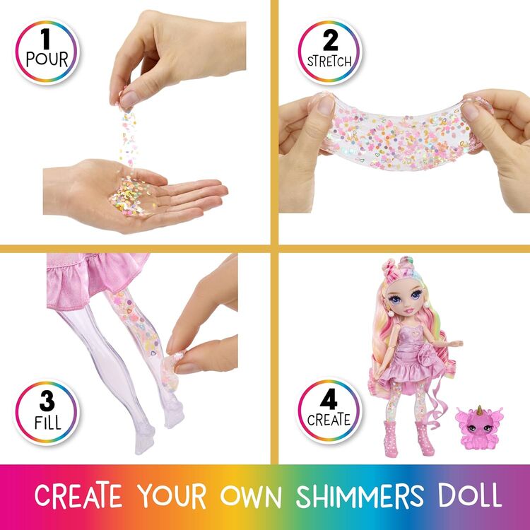 Product MGA Rainbow High: Rainbow Shimmers & Slime - Bella Parker Doll (122401) image
