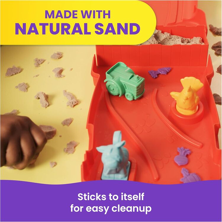 Product Άμμος Spin Master Kinetic Sand: The One & Only - Sandy Farm Set (6072781) image
