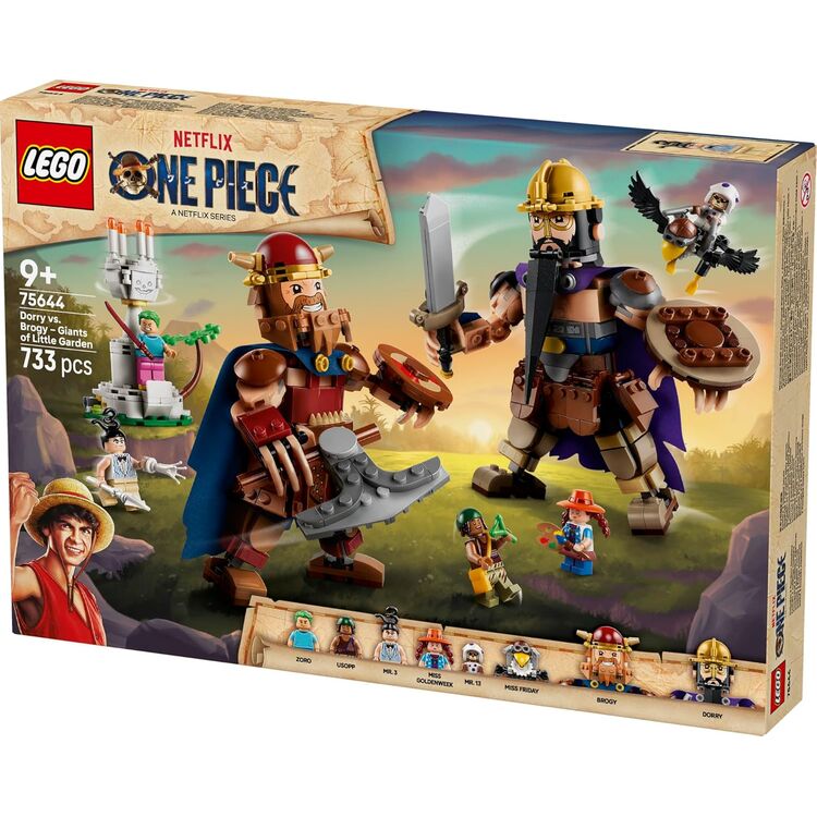 Product LEGO® One Piece: Dorry vs. Brogy – Giants of Little Garden (75644) image