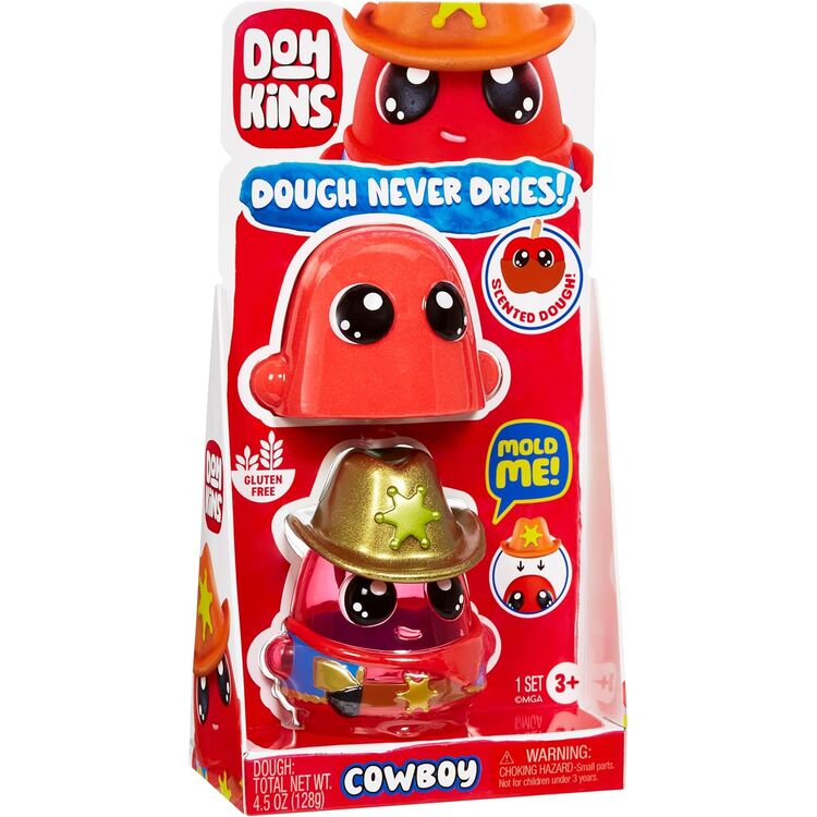 Product Πλαστελίνη MGA Dohkins: Dough Molds - Cowboy (122890) image