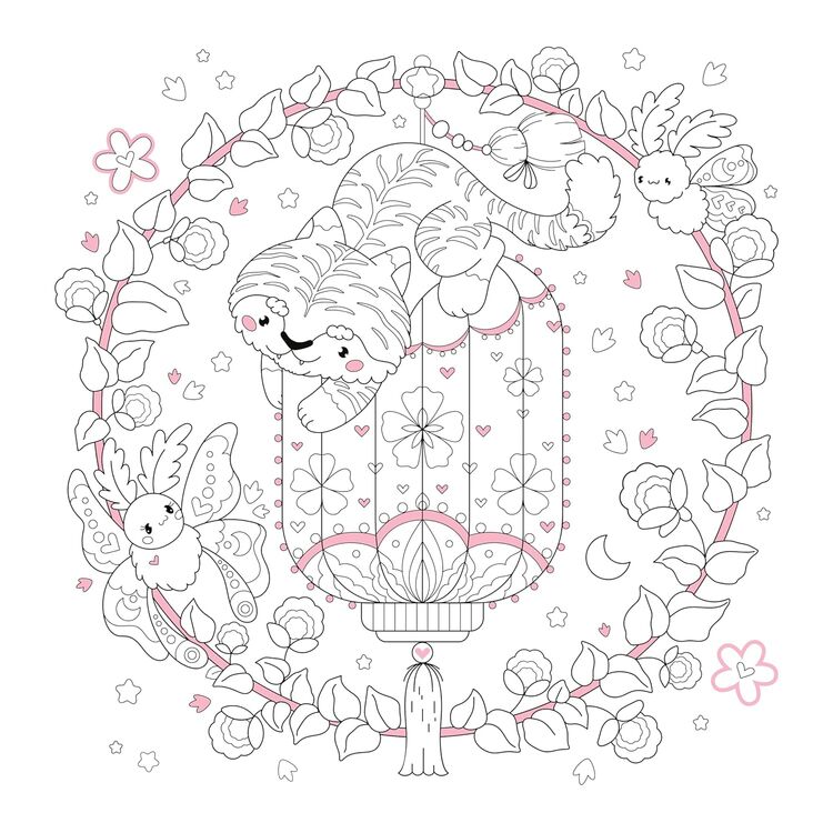 Product Βιβλίο Ζωγραφικής Manga Sparkle Kawaii image