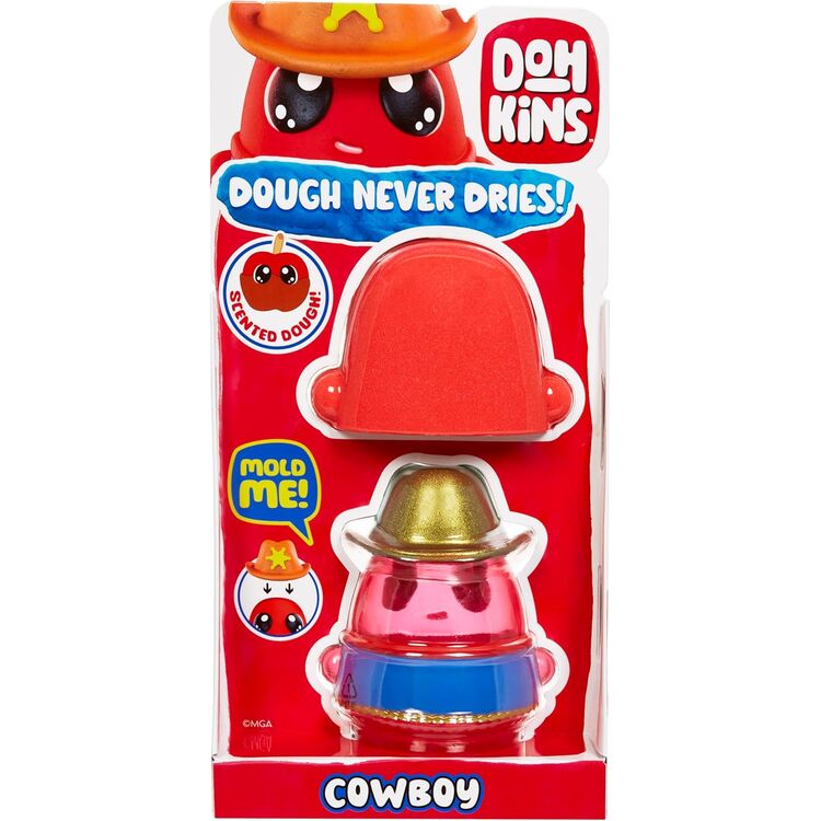 Product Πλαστελίνη MGA Dohkins: Dough Molds - Cowboy (122890) image