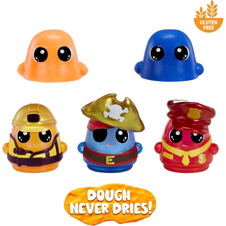 Product Πλαστελίνη MGA Dohkins - Builder / Pirate / Fire Chief Set (123040) image