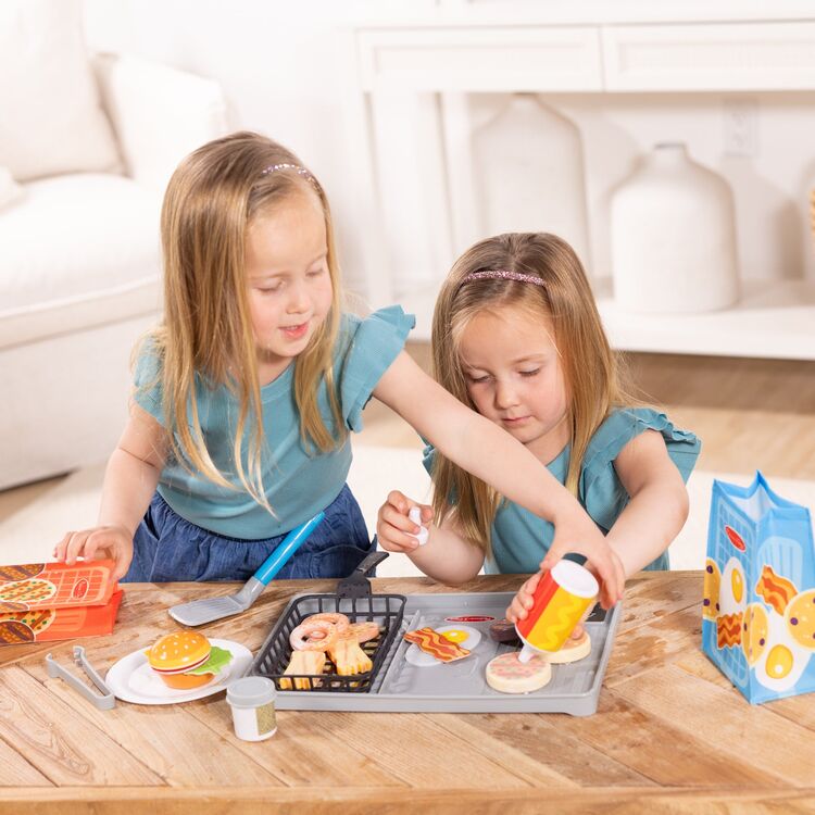 Product Melissa & Doug Pretend Play: Non-Wood  Flip & Fry Grill Set (6074893) image