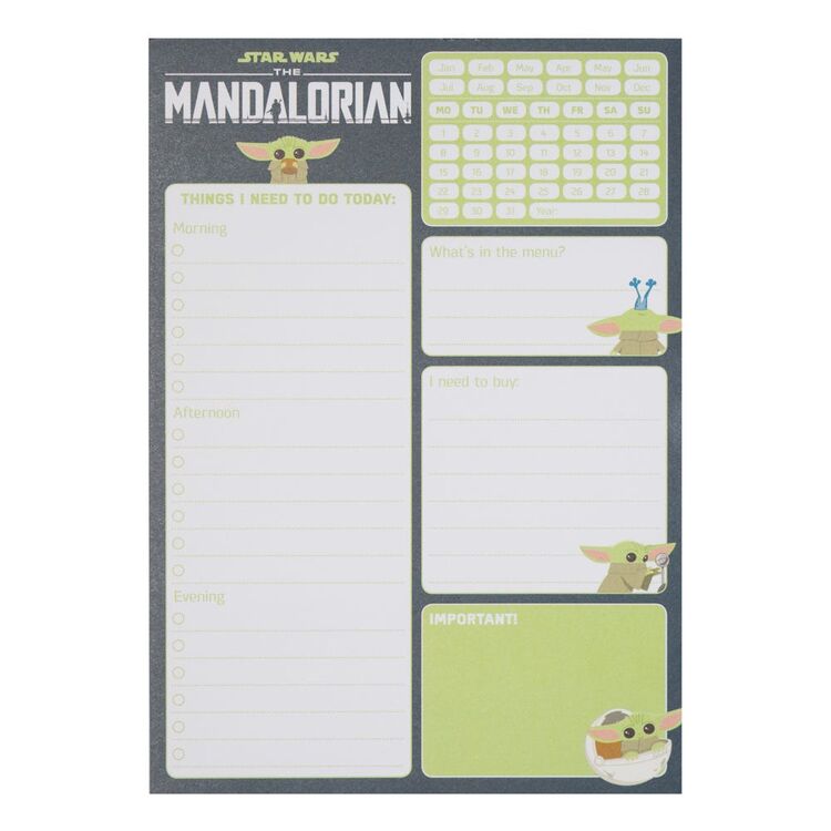 Product Λίστα Καθηκόντων Star Wars Mandalorian Daily Planner- To Do List image