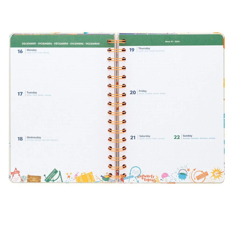 Product Ημερολόγιο Ακαδημαϊκό Harry Potter Wekly Diary  2024-25 image