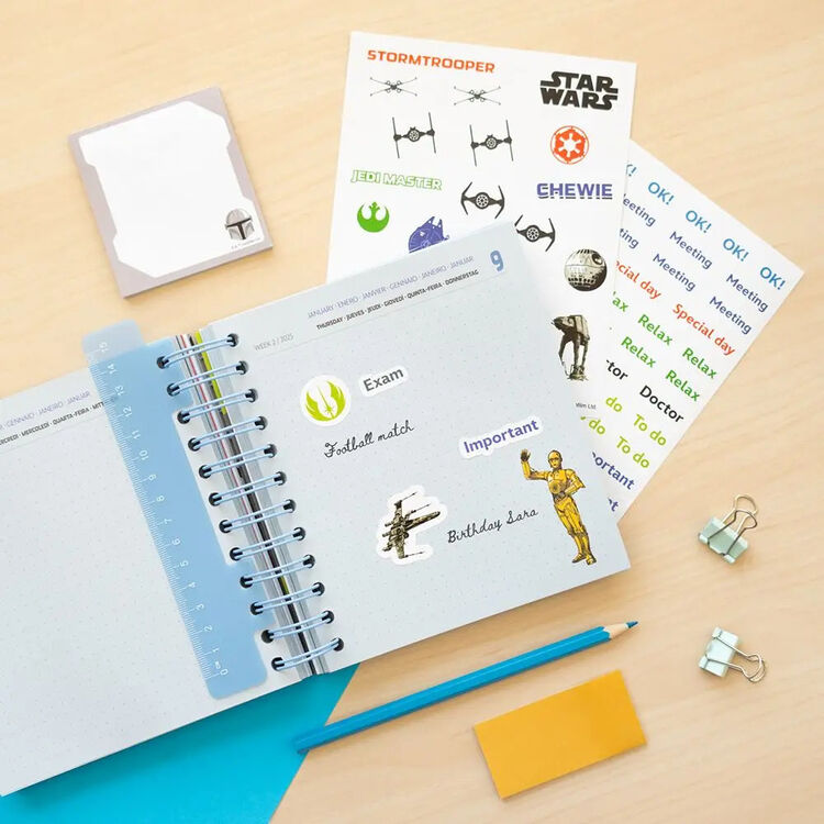 Product Ημερολόγιο Ακαδημαϊκό 2024-2025 Star Wras Diary 2024-25 image