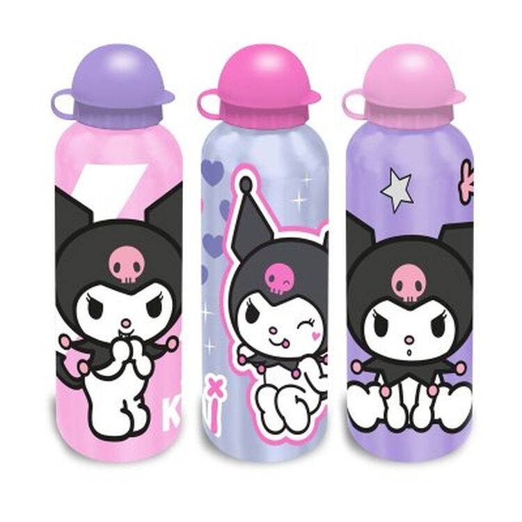 Product Hello Kitty Kuromi Aluminum Bottle Random (1pc) Random Pick image