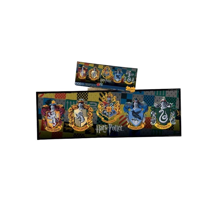 Product Harry Potter Slim Jigsaw Puzzle Crests image