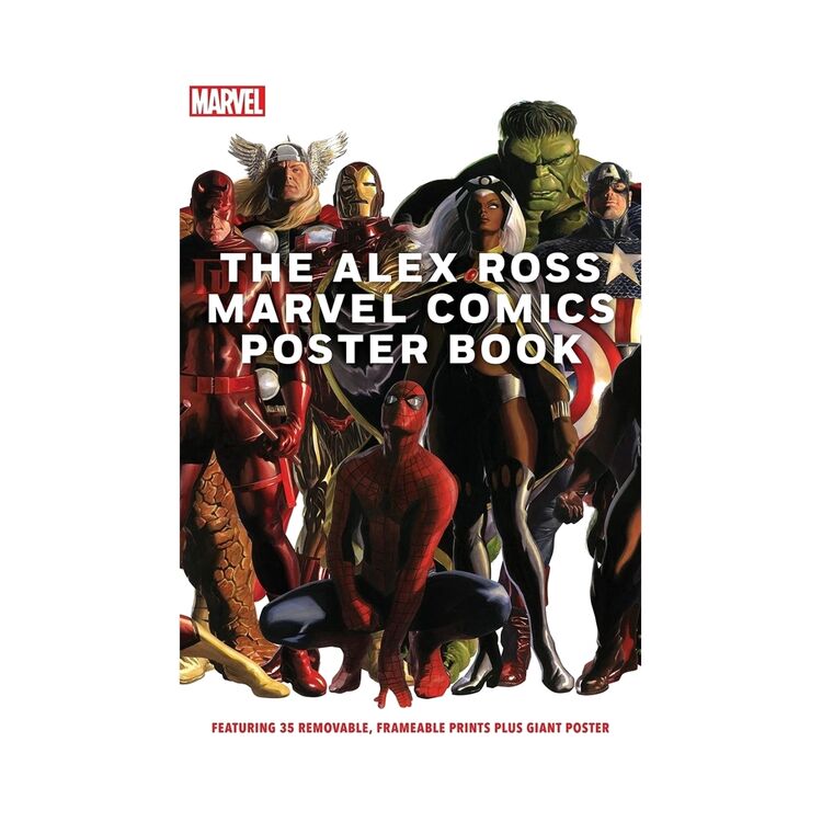 Product The Alex Ross Marvel Comics Poster Book image