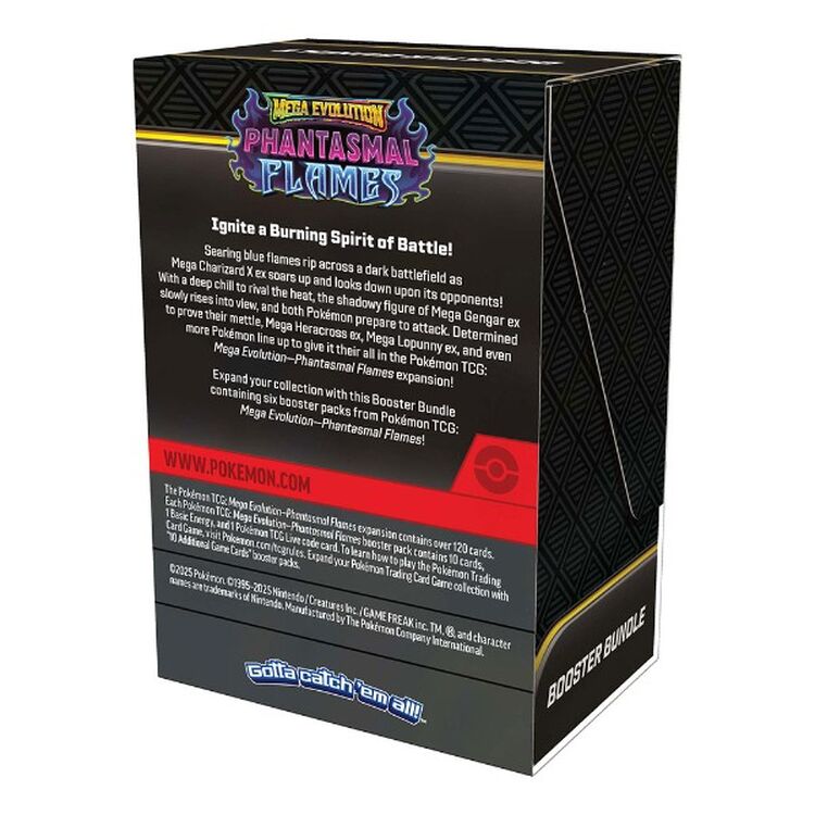 Product Pokemon TCG Mega Evolution: Phantasmal Flames - Booster Bundle image