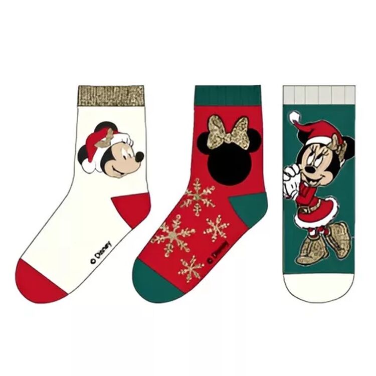 Product Παιδικές Κάλτσες Disney Minnie Snow Christmas Kid's Socks Τυχαία Επιλογή image