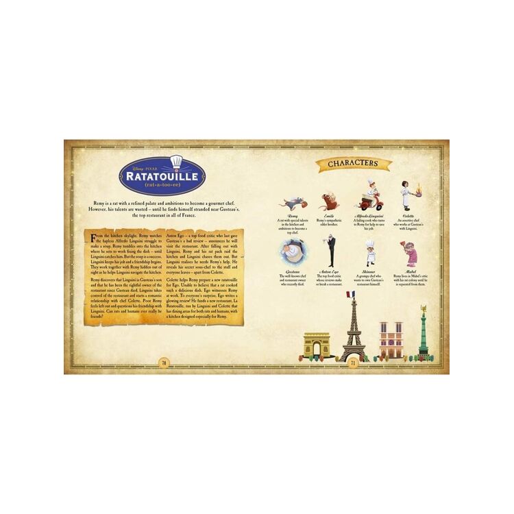 Product The Disney Book of Maps : A Guide to the Magical Worlds of Disney and Pixar image