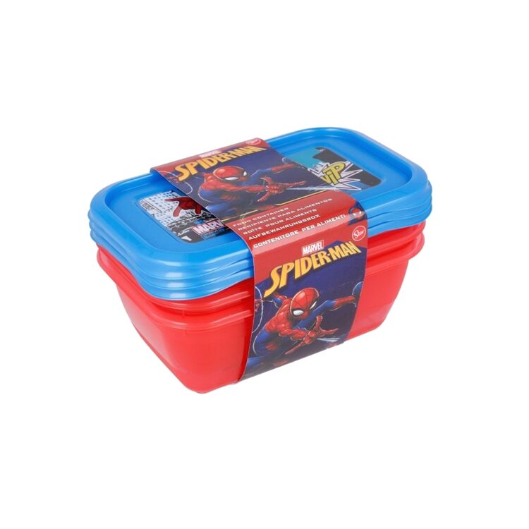 Product Marvel Spider-Man 3pcs Snack Containers image