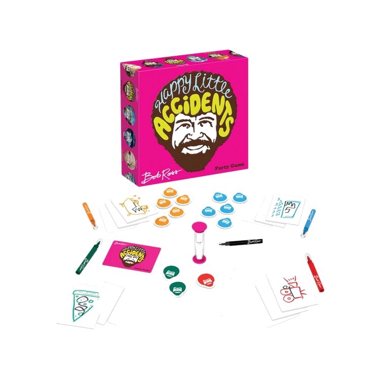 Product Bob Ross Happy Little Accidents Party Game image