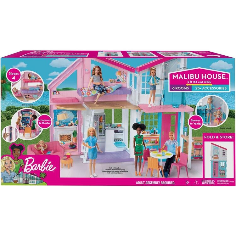 Product Mattel Barbie - Malibu House Playset (FXG57) image