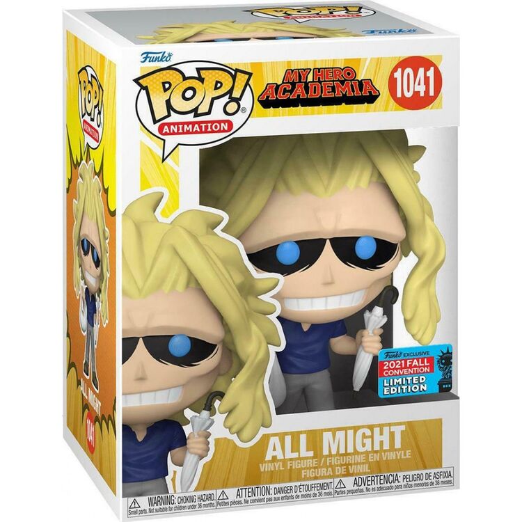 Product Φιγούρα Funko Pop! My Hero Academia All Might with Bag & Umbella (NYCC 2021) image