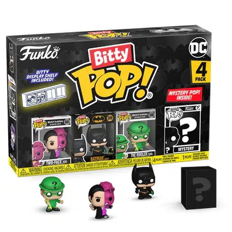 Product Φιγούρα Funko Bitty Pop! 4-Pack DC: Batman, Two-Face, The Riddler & Mystery Series 04 image