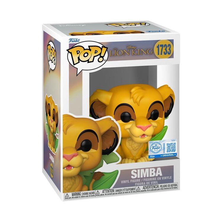 Product Φιγούρα Funko Pop! The Lion King - Simba with Leaves (Special Edition) image