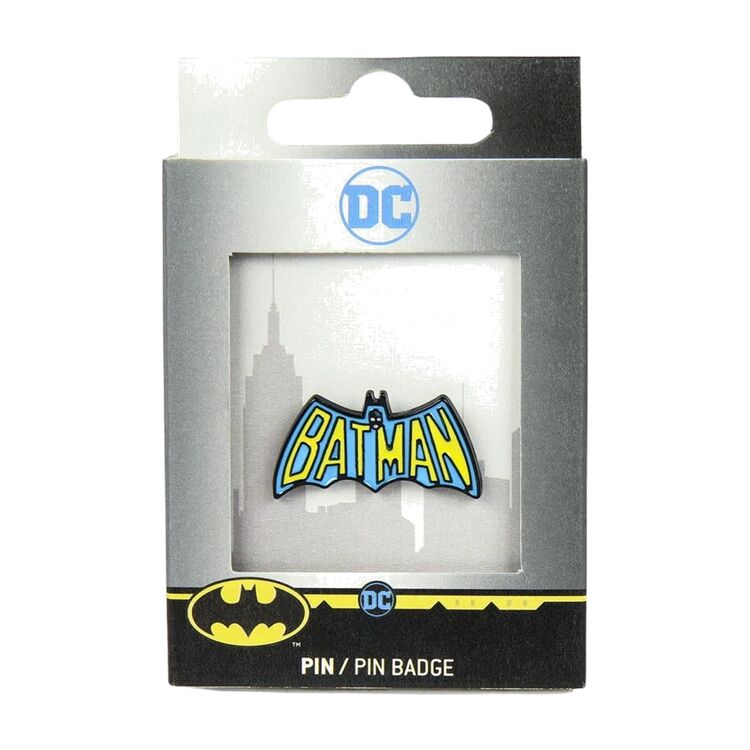 Product DC Comics Batman Comic Logo Metal Pin image