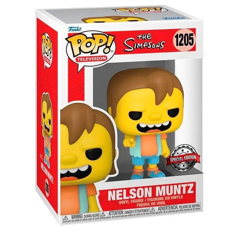 Product Funko Pop! The Simpsons - Nelson Muntz (Special Edition) image