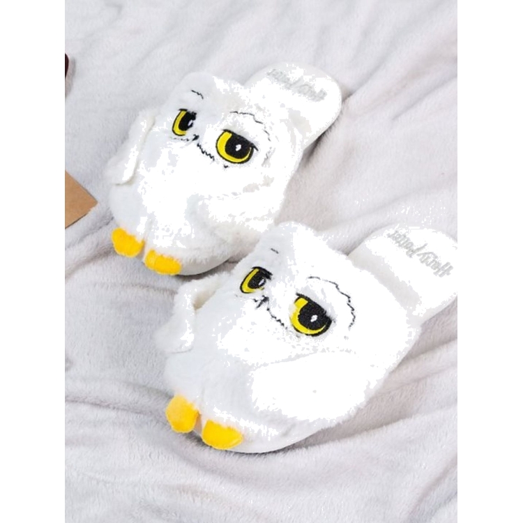 Product Harry Potter Ladies Slippers Hedwig image